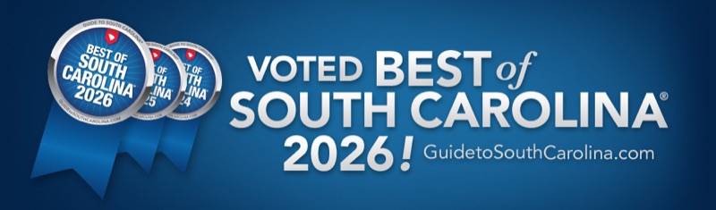Voted Best of South Carolina 2026 — GuidetoSouthCarolina.com
