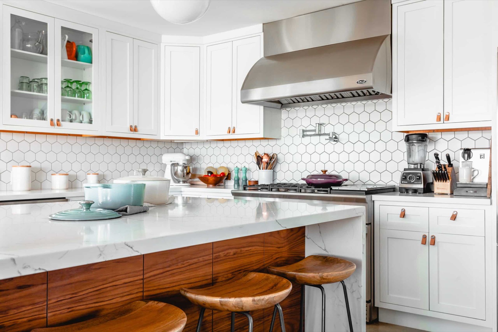 Bright, updated kitchen ready for listing